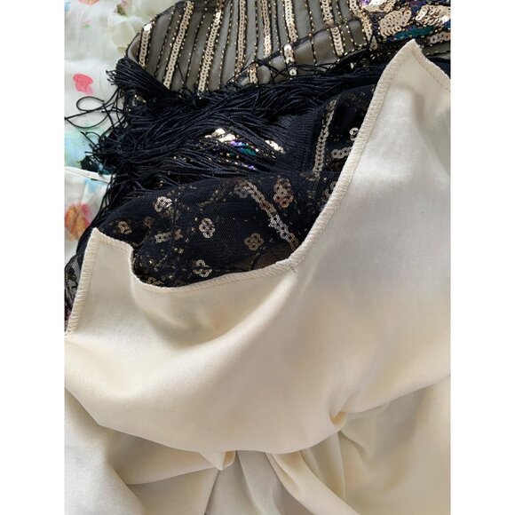 Rorox flapper dress NEW Med 38ch 32w 38/40 hip longest 46' long - Picture 16 of 16